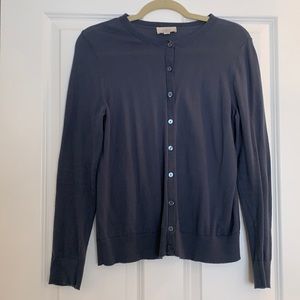 Slate blue cardigan